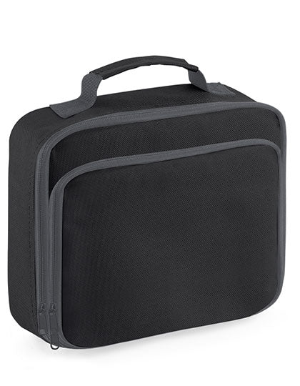 Lunch Cooler Bag in Black, Größe 24 x 20 x 8 cm