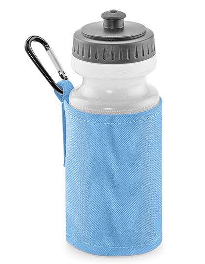 Water Bottle And Holder in Sky Blue, Größe 7,5 x 7,5 x 20 cm