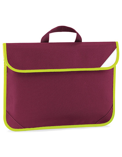 Enhanced-Viz Book Bag in Burgundy, Größe 38 x 28 cm