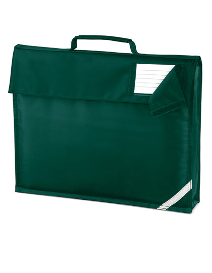 Junior Book Bag in Bottle Green, Größe 37 x 30 x 6 cm