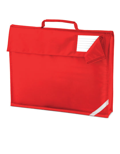 Junior Book Bag in Bright Red, Größe 37 x 30 x 6 cm