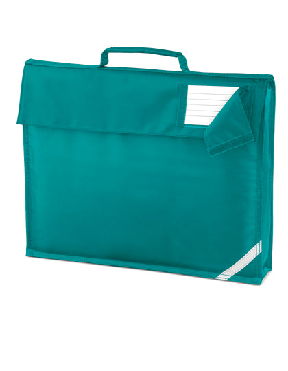 Junior Book Bag in Emerald, Größe 37 x 30 x 6 cm