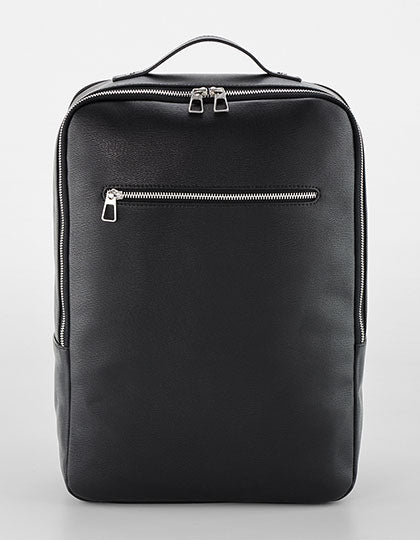 Tailored Luxe Backpack in Black, Größe 28 x 30 x 12 cm