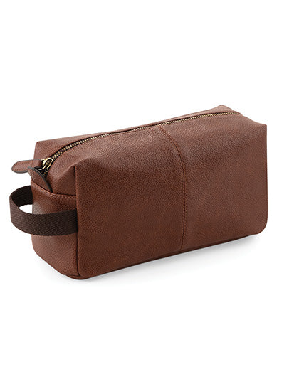 NuHide® Washbag in Tan, Größe 26 x 13 x 11 cm