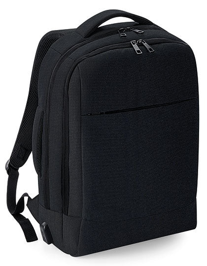 Q-Tech Charge Convertible Backpack in Black, Größe 30 x 42 x 14 cm