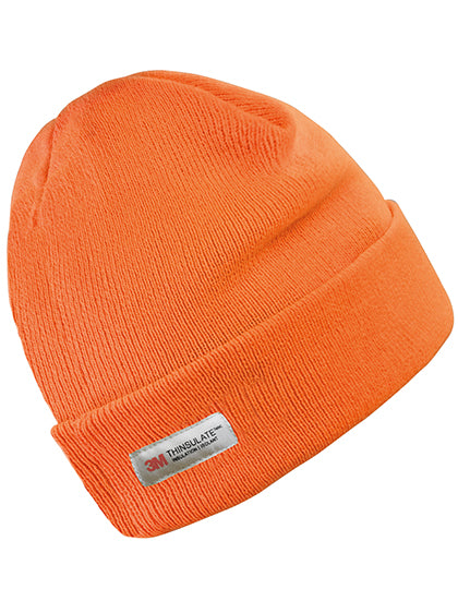 Lightweight Thinsulate Hat in Fluorescent Orange, Größe One Size
