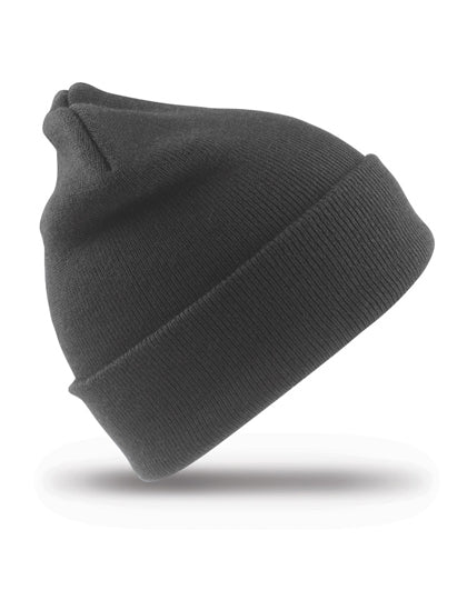 Woolly Ski Hat in Grey, Größe One Size
