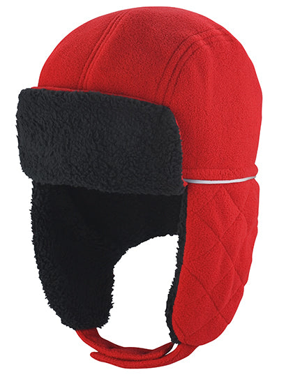 Ocean Trapper Hat in Red, Größe L/XL
