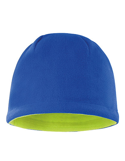 Reversible Fleece Skull Hat in Royal, Größe One Size