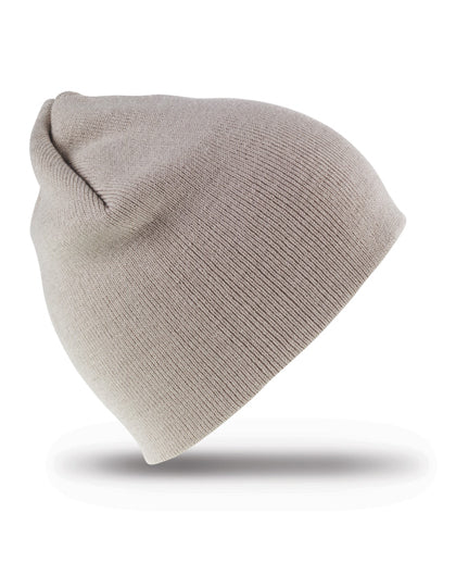 Soft Feel Cuffless Beanie in Stone, Größe One Size