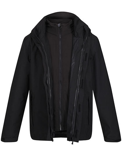 Men´s Jacket - Kingsley 3in1 in Black, Größe 3XL