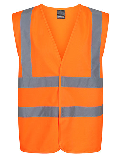 Pro Hi-Vis Vest in Orange, Größe 3XL