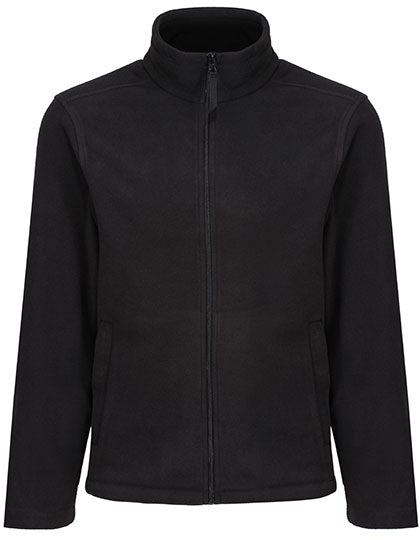 Micro Full Zip Fleece in Black, Größe 4XL