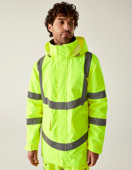 Hi-Vis Pro Contract Dover Parka Jacket