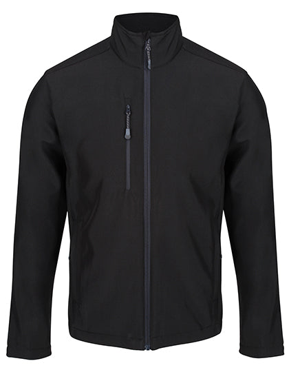 Honestly Made Recycled Softshell Jacket in Black, Größe XS