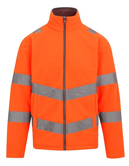 Pro Contract Hi-Vis Thor Fleece Jacket in Orange, Größe 4XL