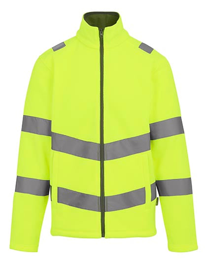 Pro Contract Hi-Vis Thor Fleece Jacket in Yellow, Größe 4XL