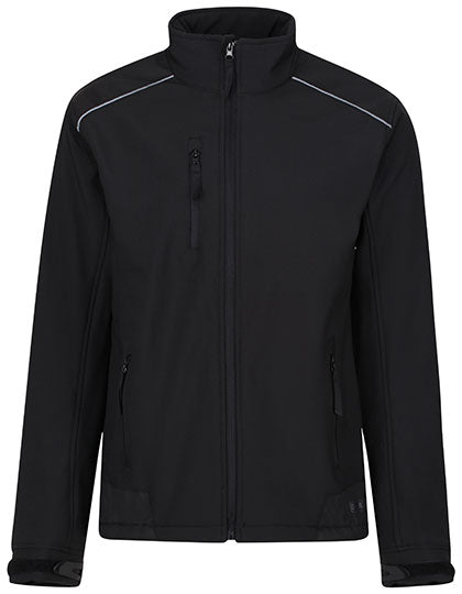Sandstorm Workwear Softshell in Black, Größe 3XL
