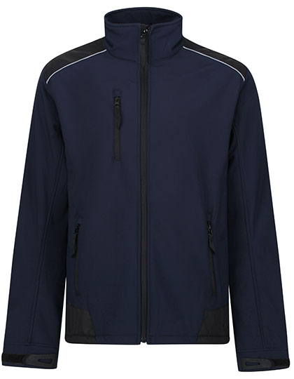 Sandstorm Workwear Softshell in Navy, Größe 3XL