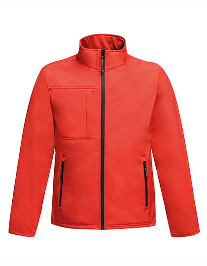 Men´s Softshell Jacket - Octagon II in Classic Red, Größe 4XL