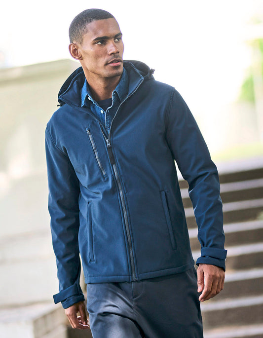 Venturer 3-Layer Printable Hooded Softshell Jacket