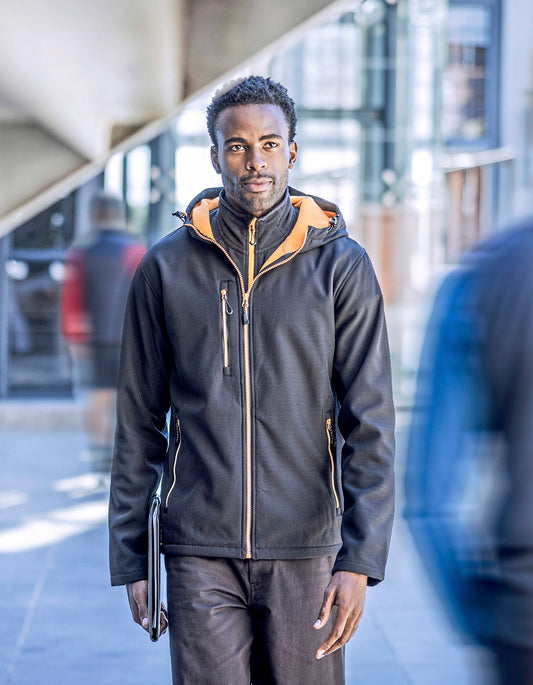 Navigate 2-Layer Hooded Softshell Jacket