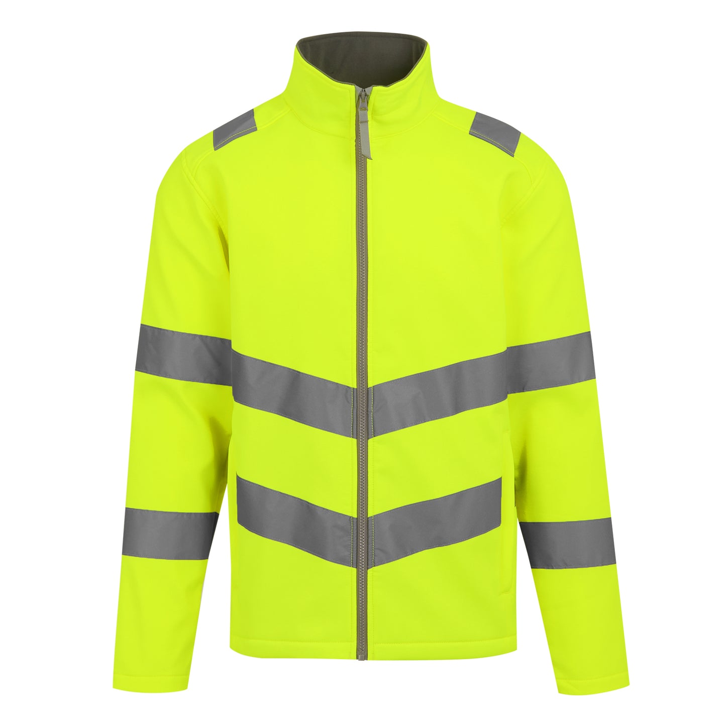 Pro Contract Hi-Vis Ablaze 2L Softshell Jacket in Yellow, Größe 4XL