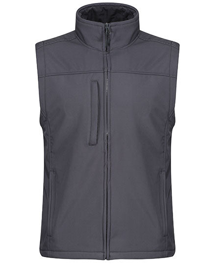 Flux Softshell Bodywarmer in Seal Grey (Solid), Größe 4XL