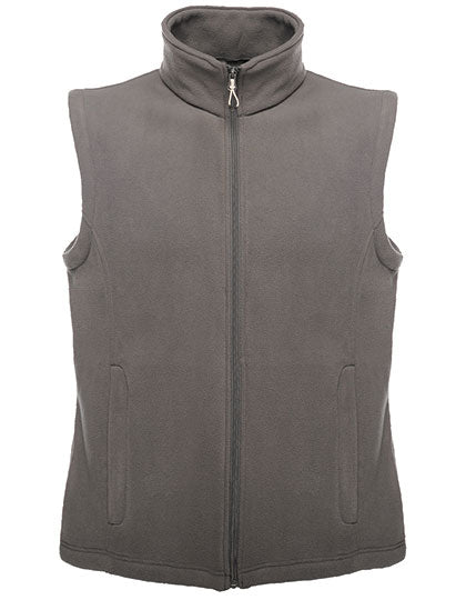 Micro Fleece Bodywarmer in Seal Grey (Solid), Größe 3XL