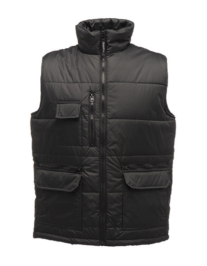Steller Bodywarmer in Black, Größe 3XL