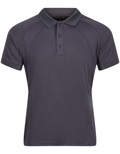 Coolweave Wicking Polo in Iron, Größe XS