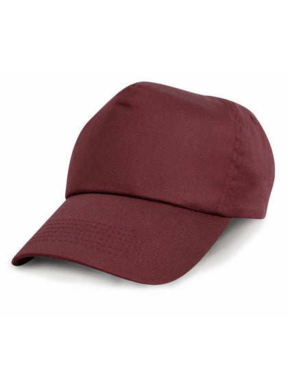 Junior Cotton Cap in Burgundy, Größe One Size