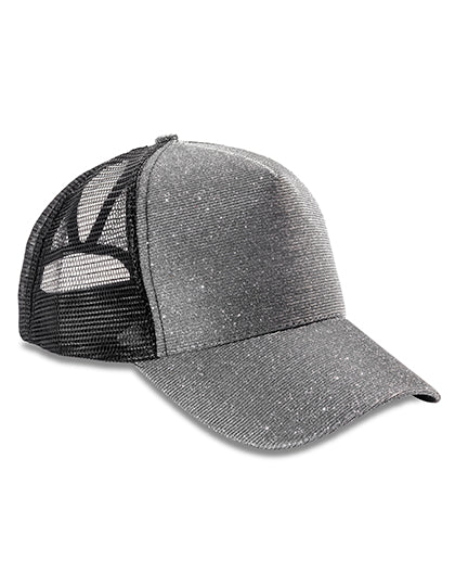 New York Sparkle Cap in Silver, Größe One Size