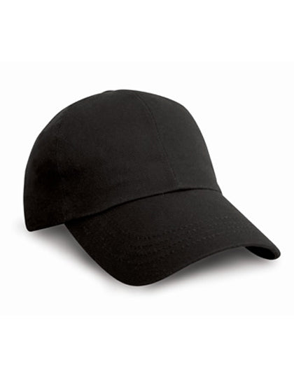 Heavy Cotton Drill Pro Style Cap in Black, Größe One Size