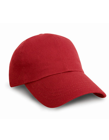 Heavy Cotton Drill Pro Style Cap in Red, Größe One Size