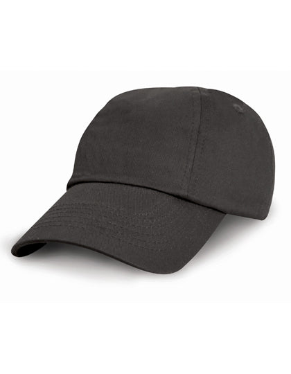 Junior Low Profile Cotton Cap in Black, Größe One Size