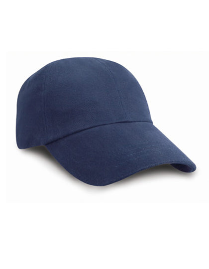 Low Profile Heavy Brushed Cotton Cap in Navy, Größe One Size