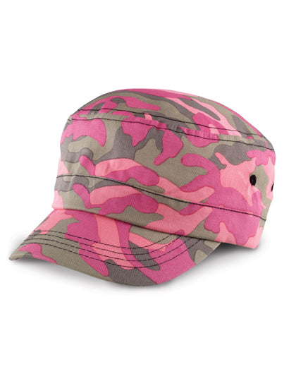 Urban Camo Cap in Pink Camo, Größe One Size