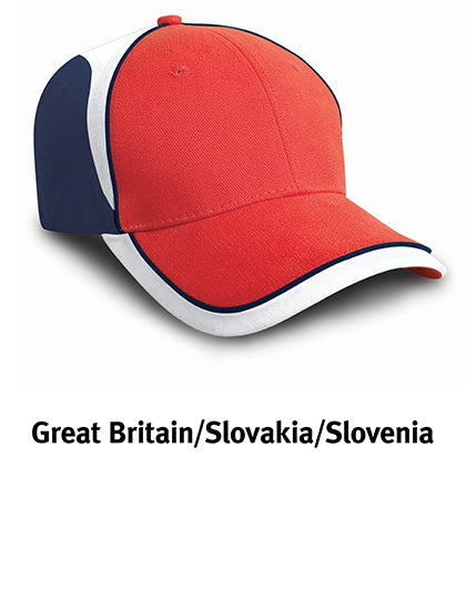 National Cap in Great Britain Red, Größe One Size