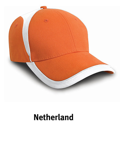 National Cap in Netherland Orange, Größe One Size