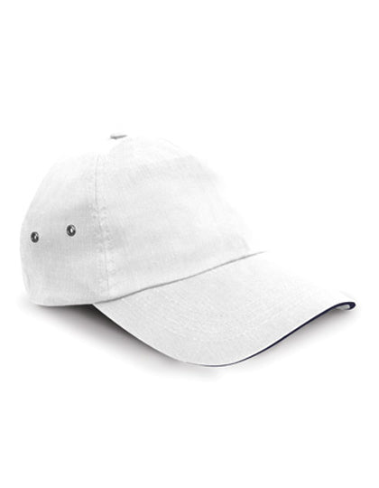 Printers Plush Cotton 5 Panel Cap in White, Größe One Size