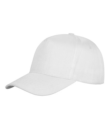 Houston 5-Panel Cap in White, Größe One Size