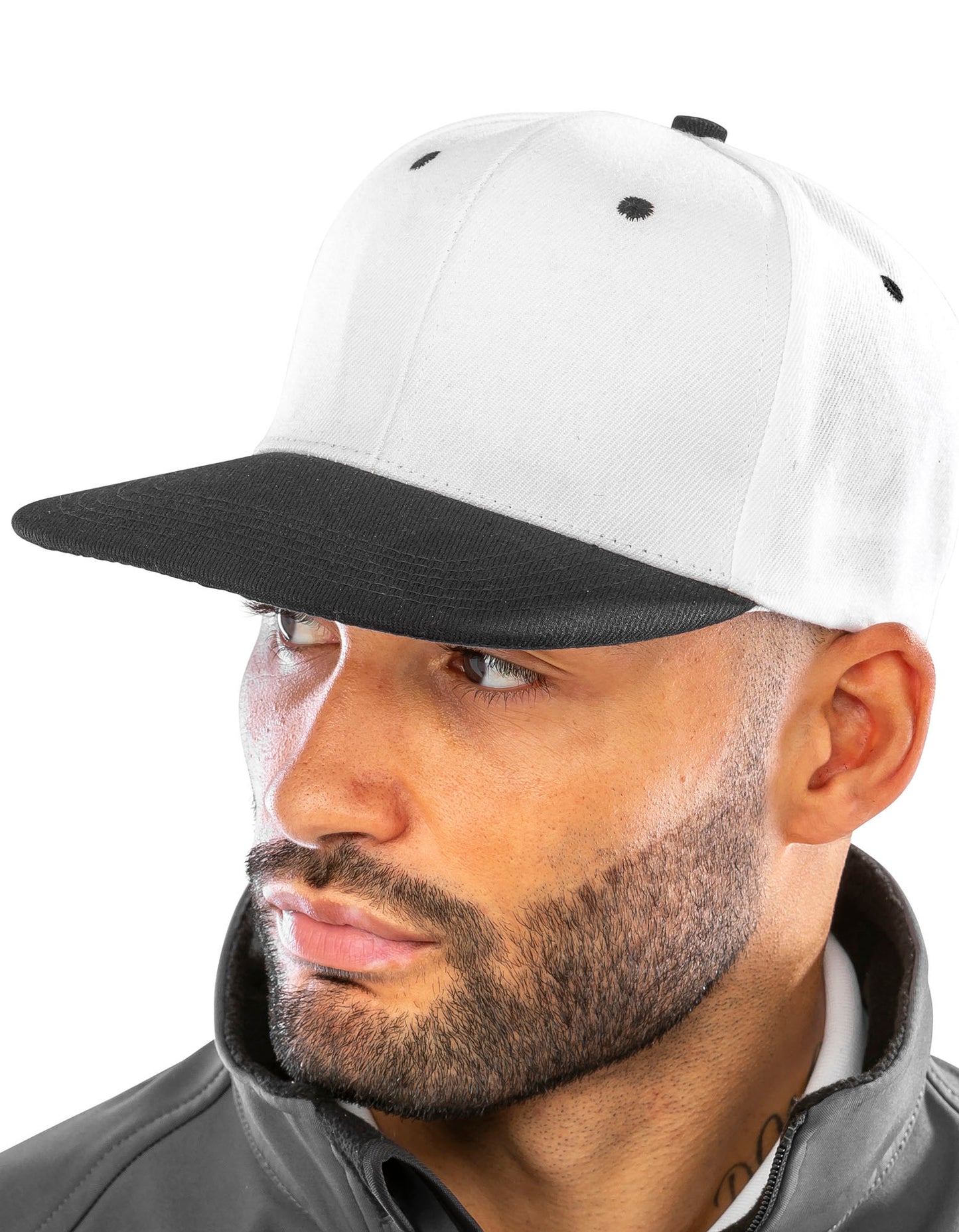 Bronx Original Flat Peak Snapback Dual Colour Cap