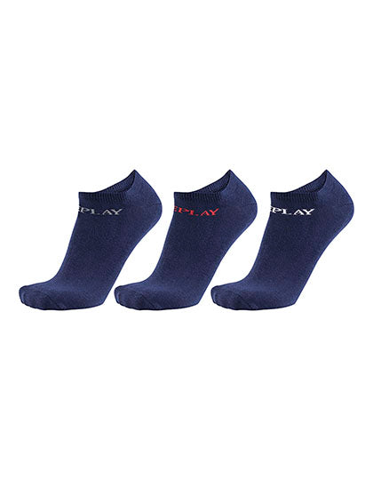 In Liner Socks (3 Pair Banderole) in Dark Blue, Größe 43/46