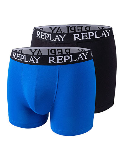 Men´s Boxer Short (2 Pair Box) in Turquoise, Größe XXL