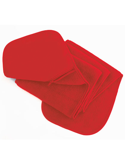 Polartherm™ Scarf With Zip Pocket in Red, Größe 140 x 20 cm