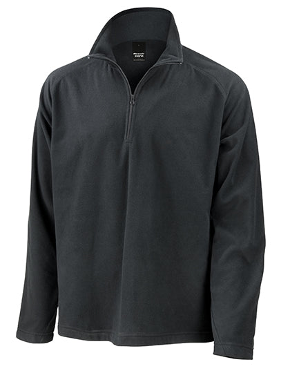 Microfleece Top in Black, Größe 3XL