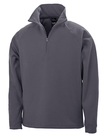 Microfleece Top in Charcoal, Größe 3XL