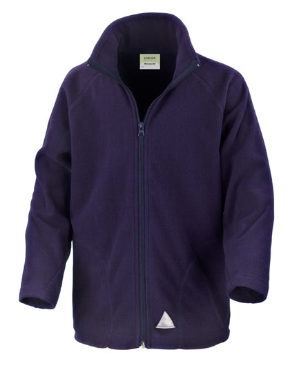 Junior Microfleece Jacket in Navy, Größe M (8-10)