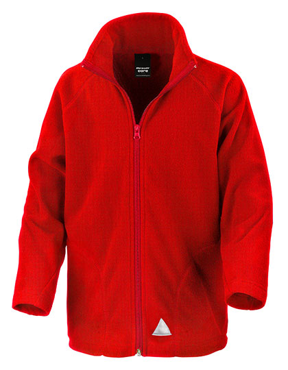 Junior Microfleece Jacket in Red, Größe M (8-10)